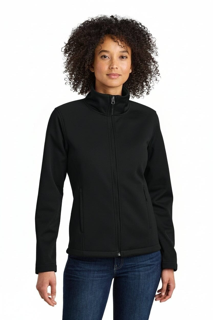 Damen Ridgewall Softshell-Jacke Mit Brustlogo