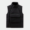Gesteppter Woll-Mix Zopfstrick Pullover