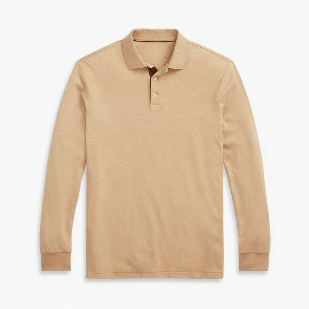 Classic Fit Polo-Shirt Aus Weicher Baumwolle