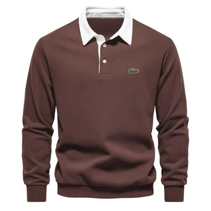 Modern Polo Sweatshirt - Räumungsverkauf
