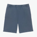 Baumwoll-Fleece Shorts Mit Wascheffekt