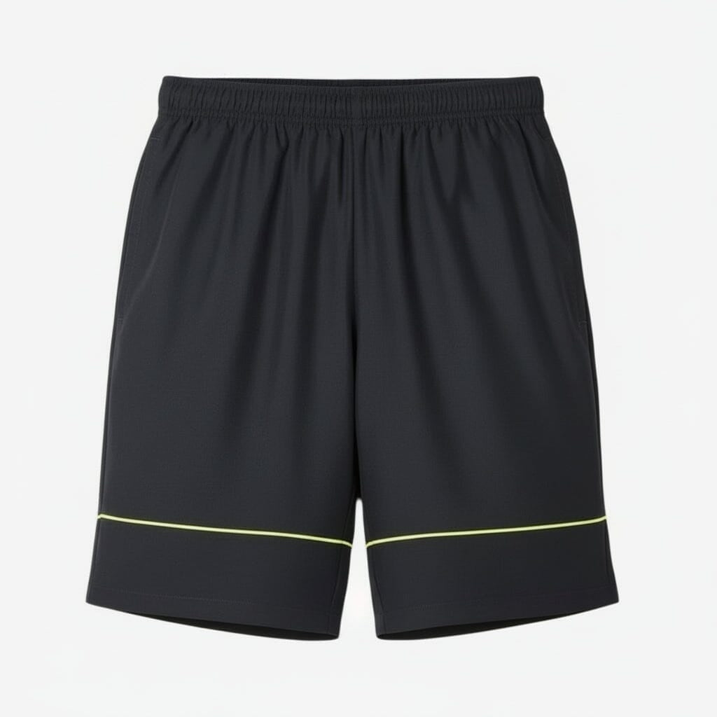 Tennis-Shorts Aus Bedrucktem Diamant-Taft
